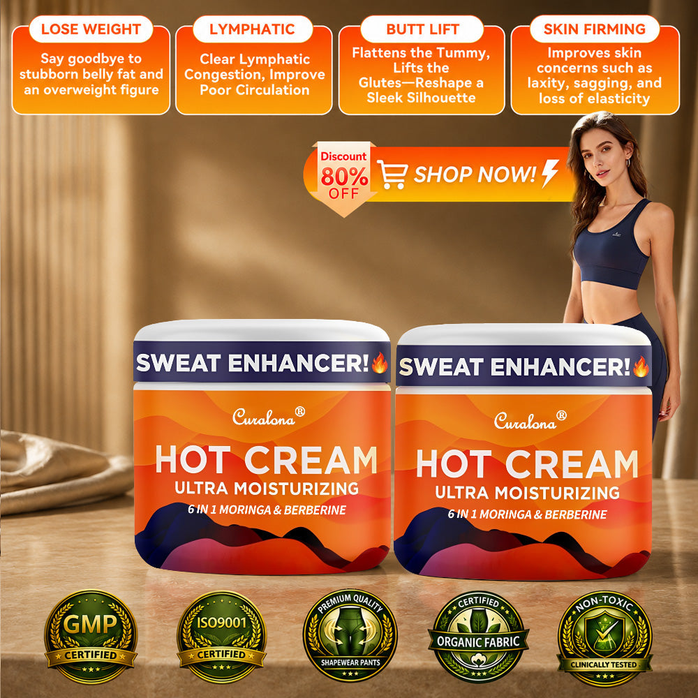 ๐ฅ๐ถ๐๐๐๐๐ ๐ท๐๐๐๐๐๐๐๐ฅCuralonaยฎ Moringa & Berberine 6-In-1 Hot Cream โ Sweat Enhancer & Body Sculpting Cream
