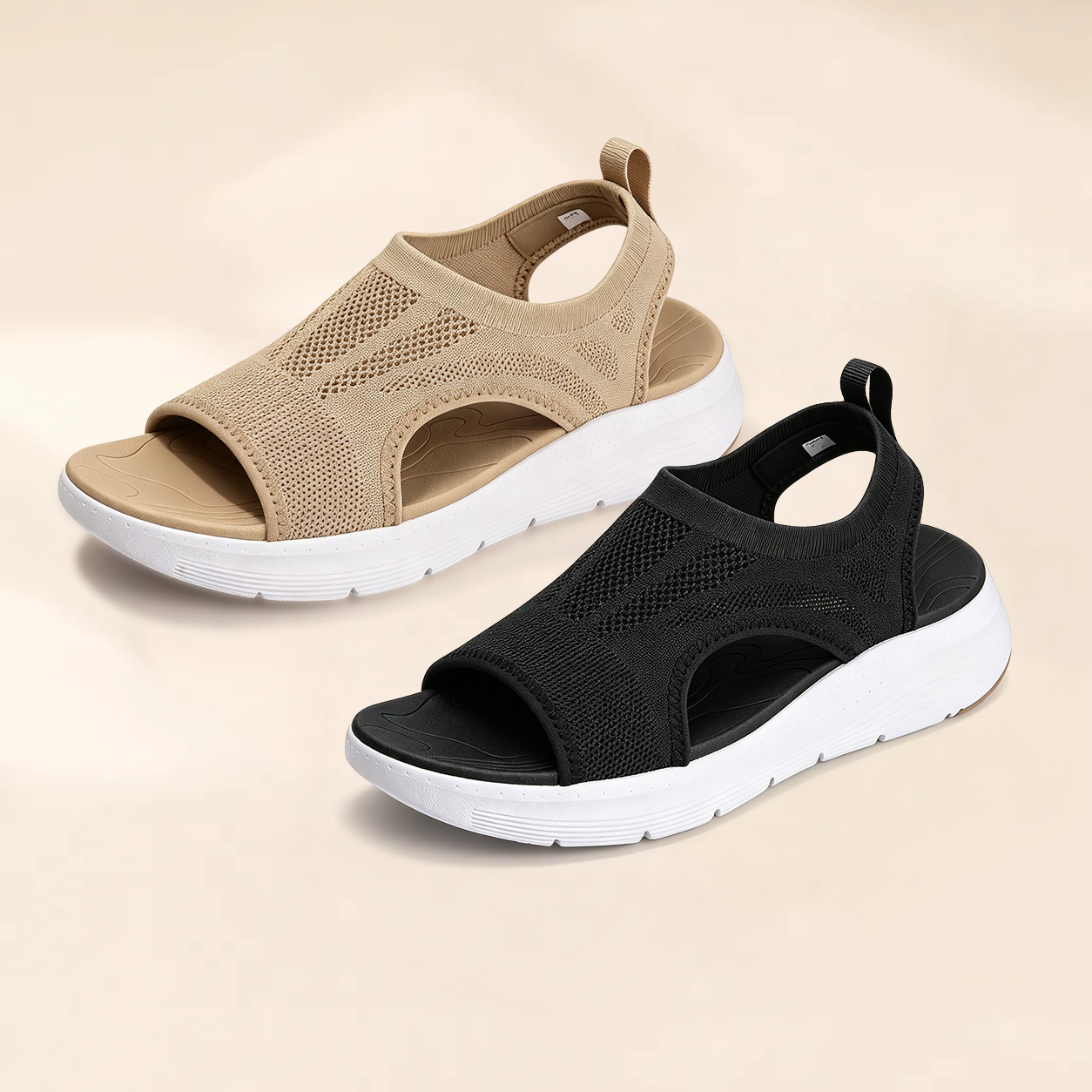 Black & Beige