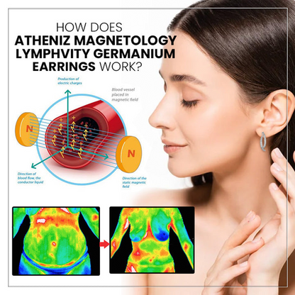 💖💖 LAST DAY SALE-80% OFF💎Czticle® Histone Magnetology Lymphvity Germanium Earrings