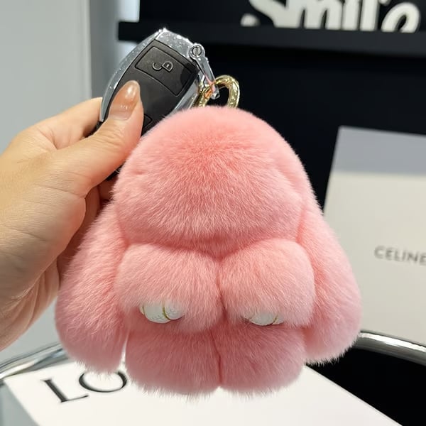 💕🐰 Handmade Soft Bunny PomPom Charms(🎁Boxed Edition)